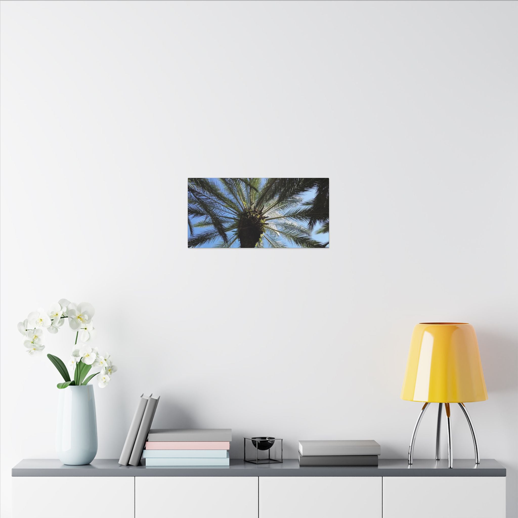 Palm Tree Matte Canvas Wall Art - Tropical Vibe