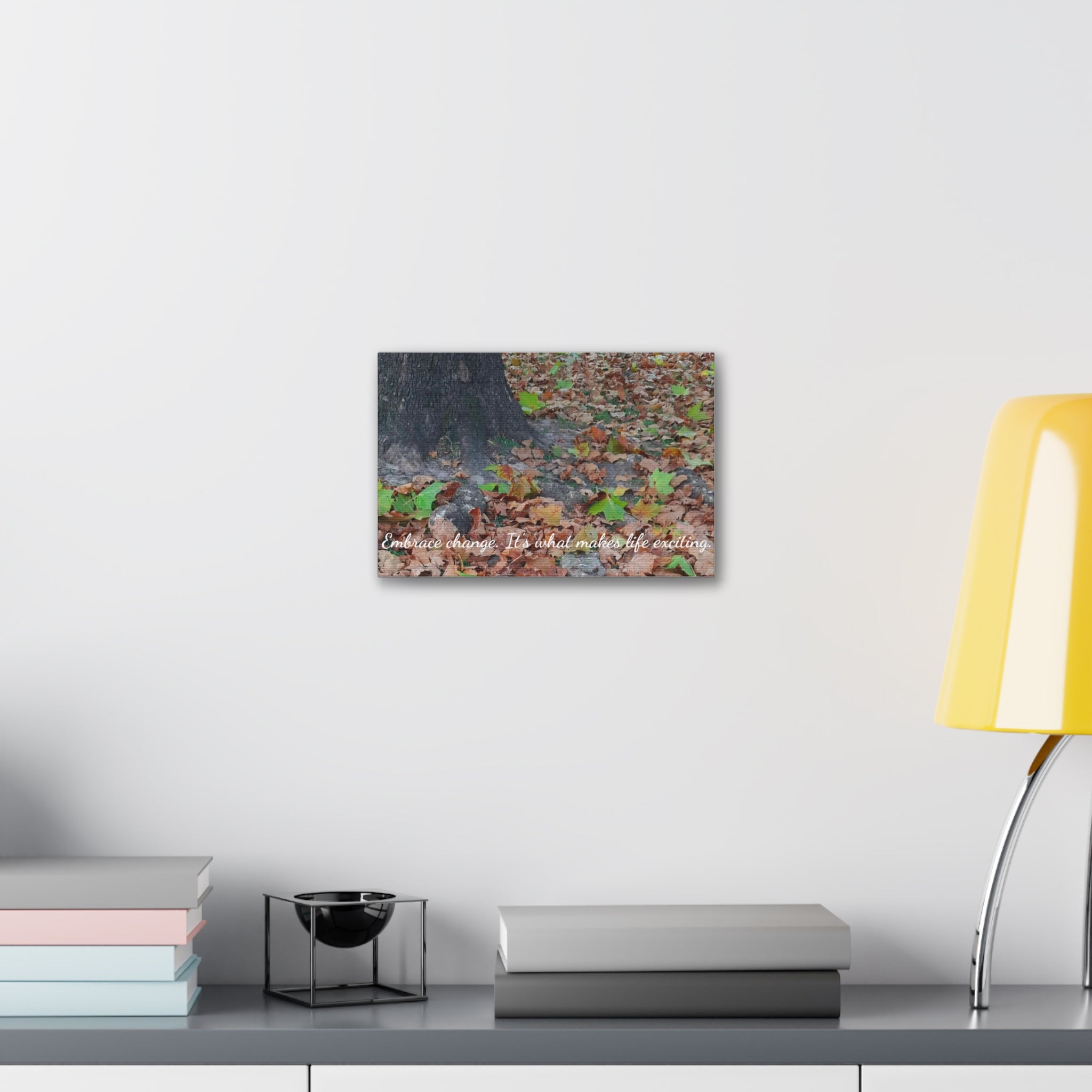 Autumn Leaves Canvas Print — Stretched 1.5" Fall Wall Art