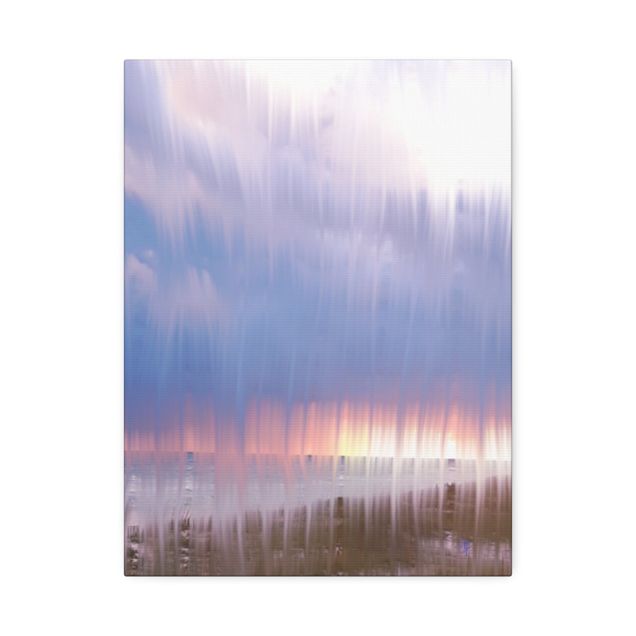 Abstract Sunset Canvas Print — Stretched 1.5"
