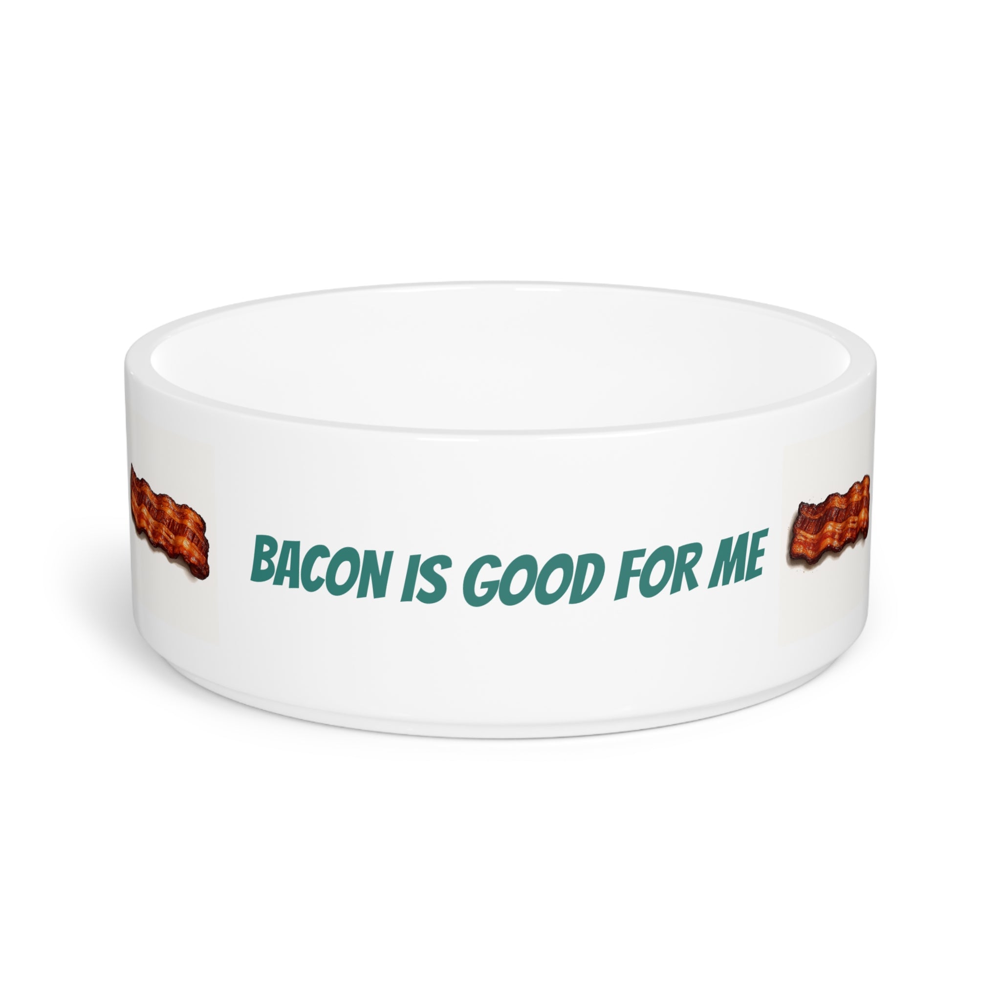 Bacon-Themed Pet Bowl for Dog Lovers