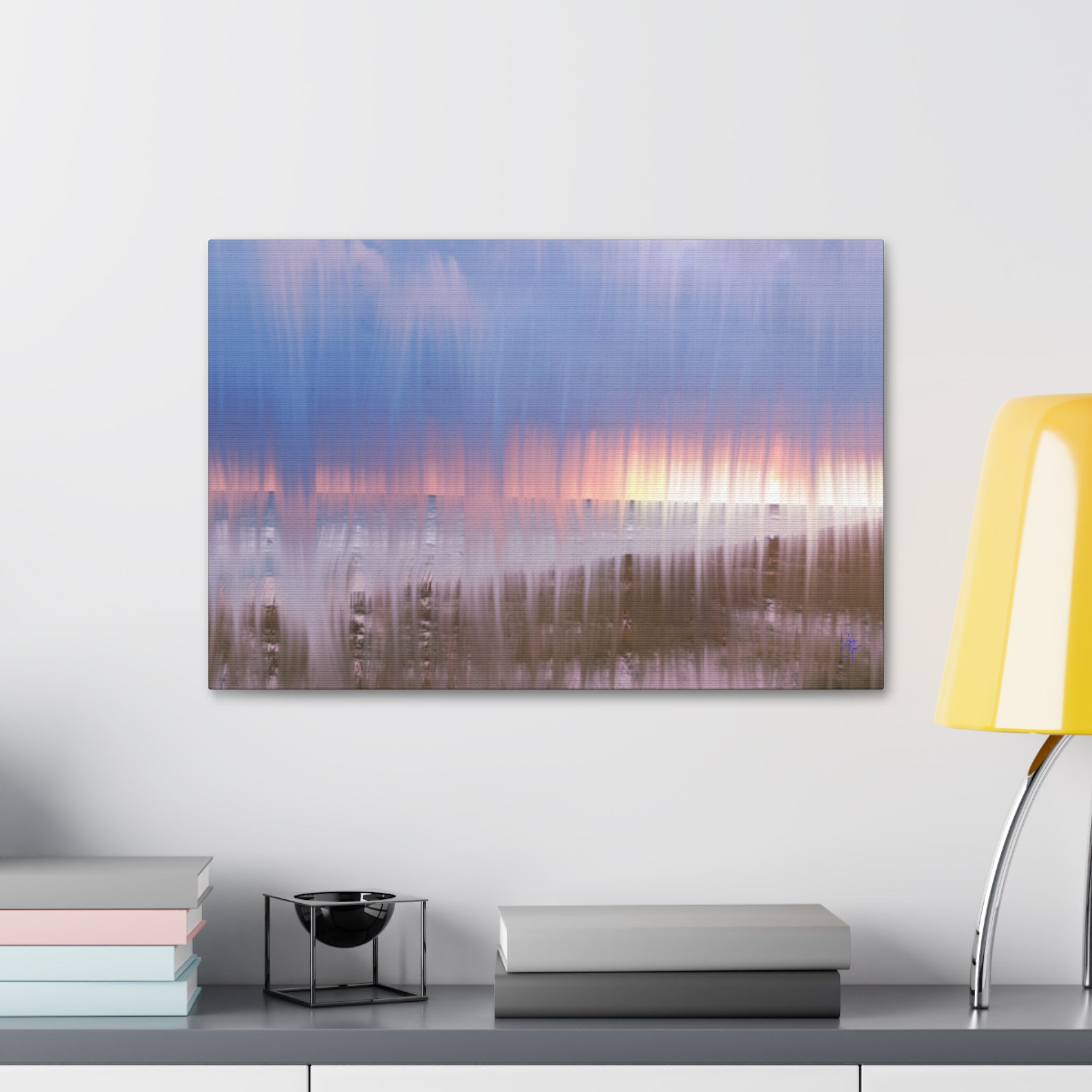 Abstract Sunset Canvas Print — Stretched 1.5"