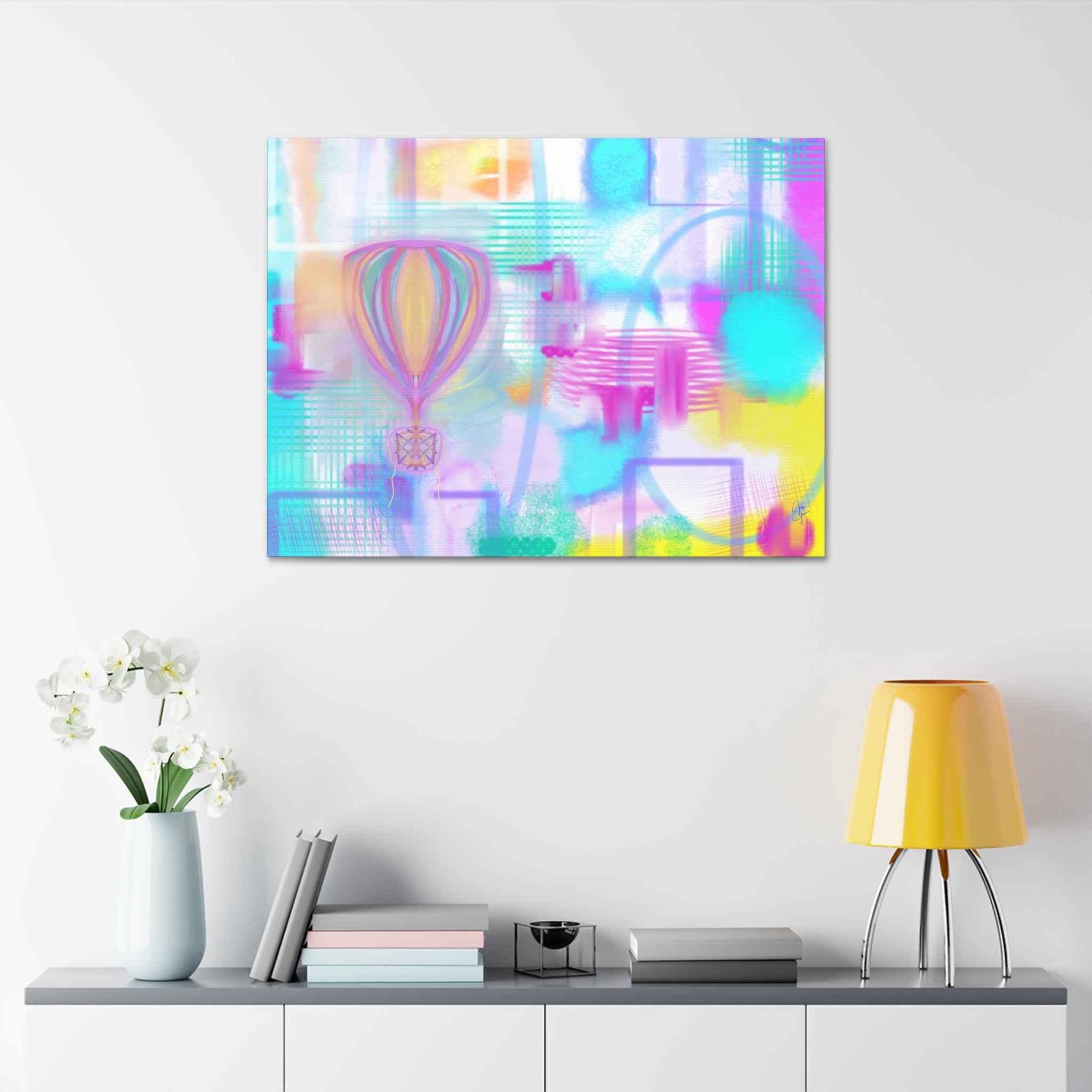 Hot Air Balloon Ride Canvas Print — Stretched 1.5"