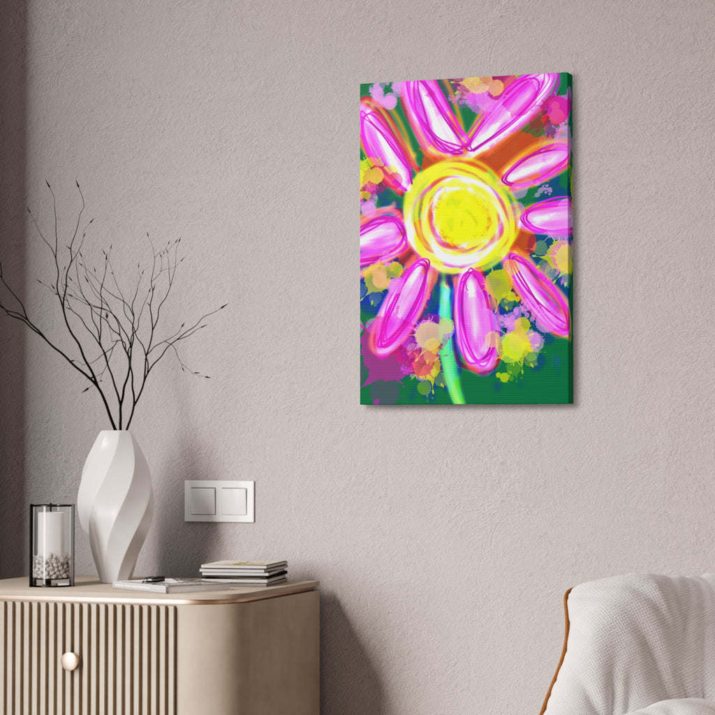 Bright Sunshine Daisy Canvas