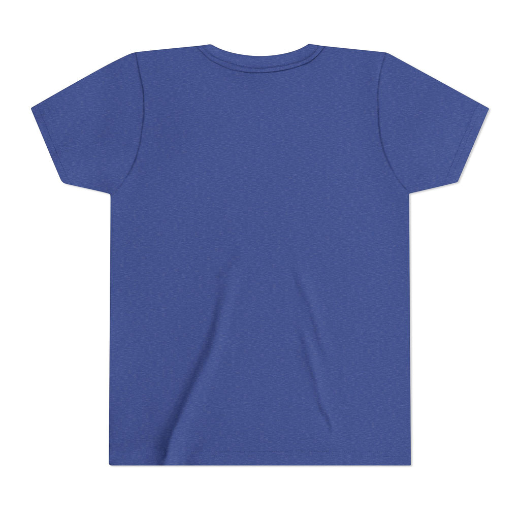 Axolotl Sunset Kids Tee — Cute Sunglasses Beach Axolotl Youth T-Shirt