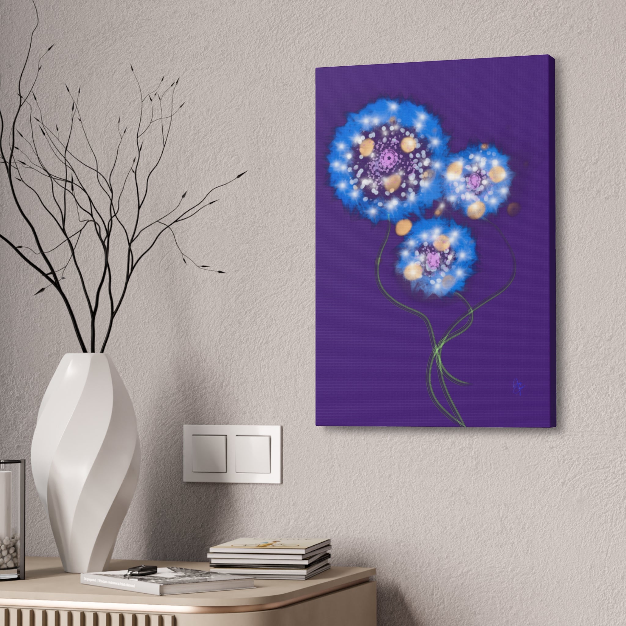 Happy Family Canvas Stretched 1.5" — Family Wall Art