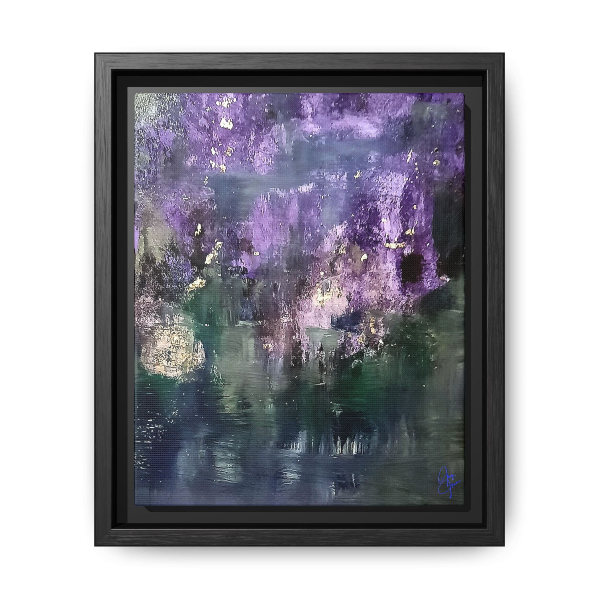 Impressionism Vibes Matte Canvas Print (Framed)