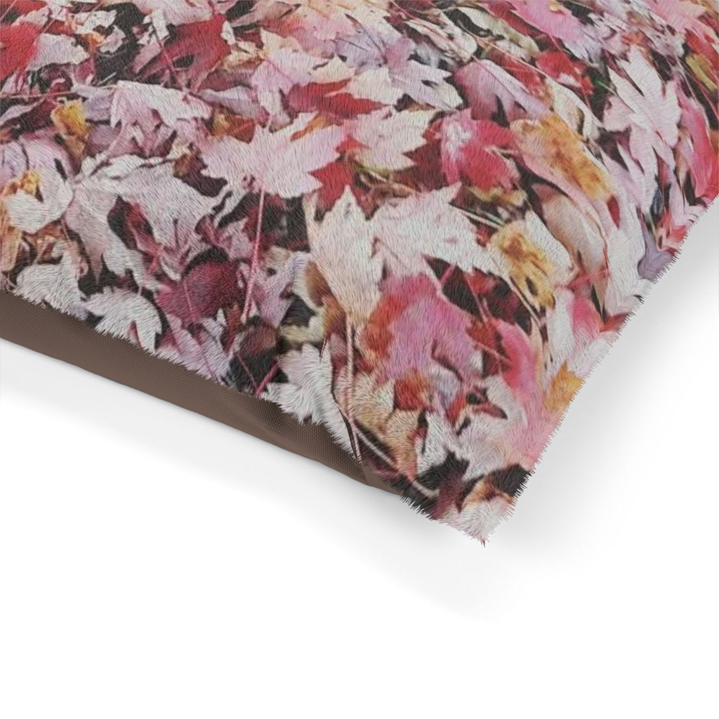 Cozy Floral Pet Bed for Dogs and Cats