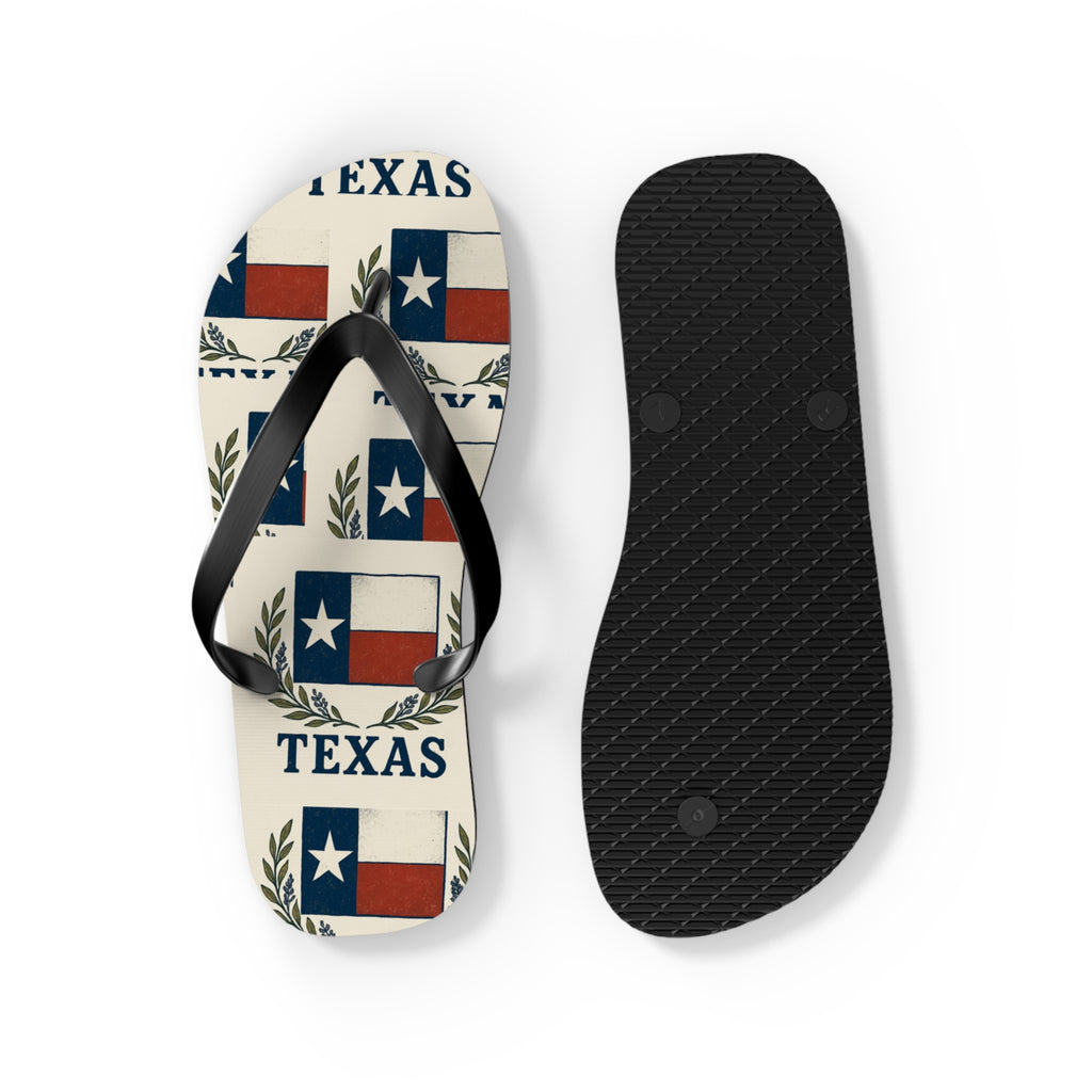Texas Flag Flip Flops for Summer Fun