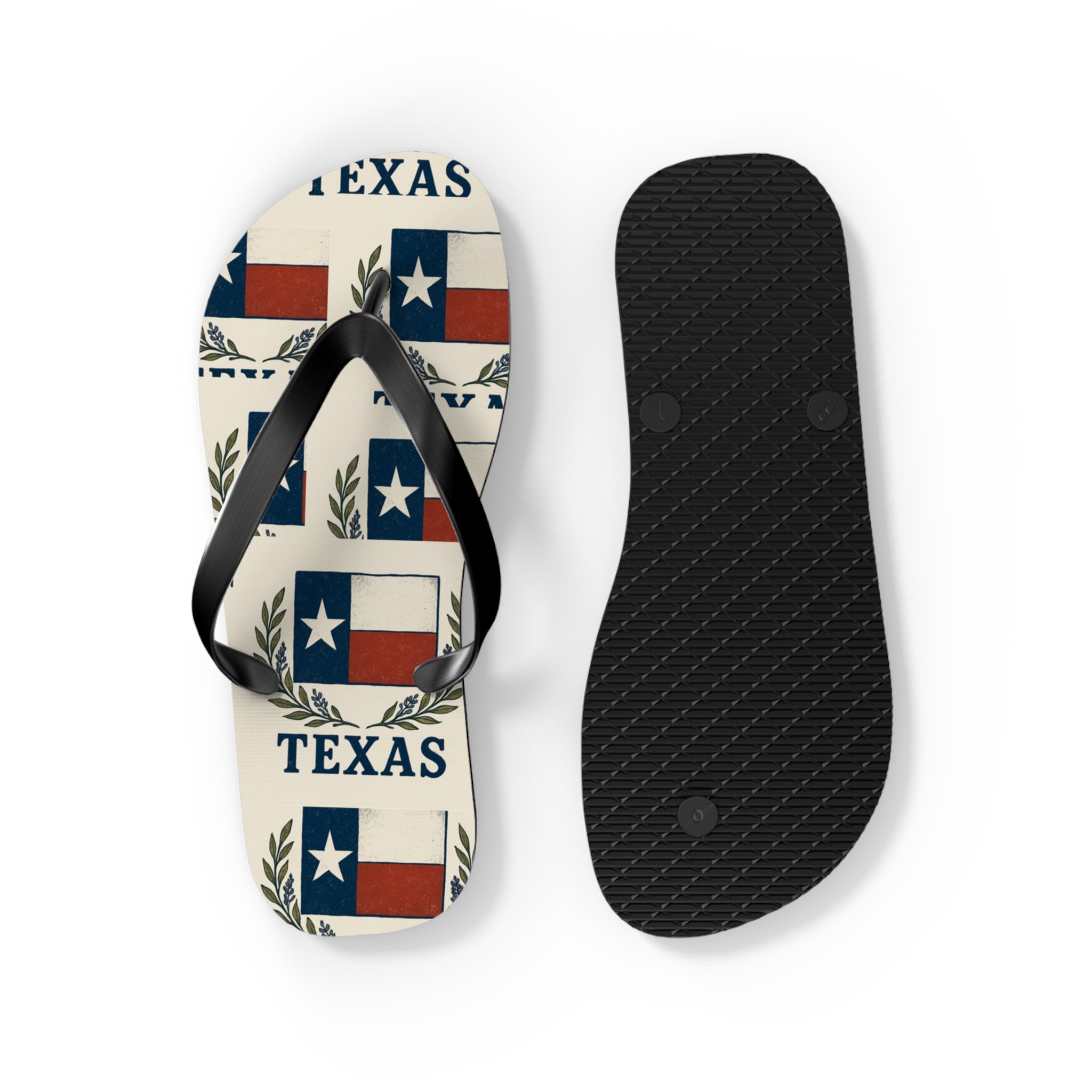 Texas Flag Flip Flops for Summer Fun