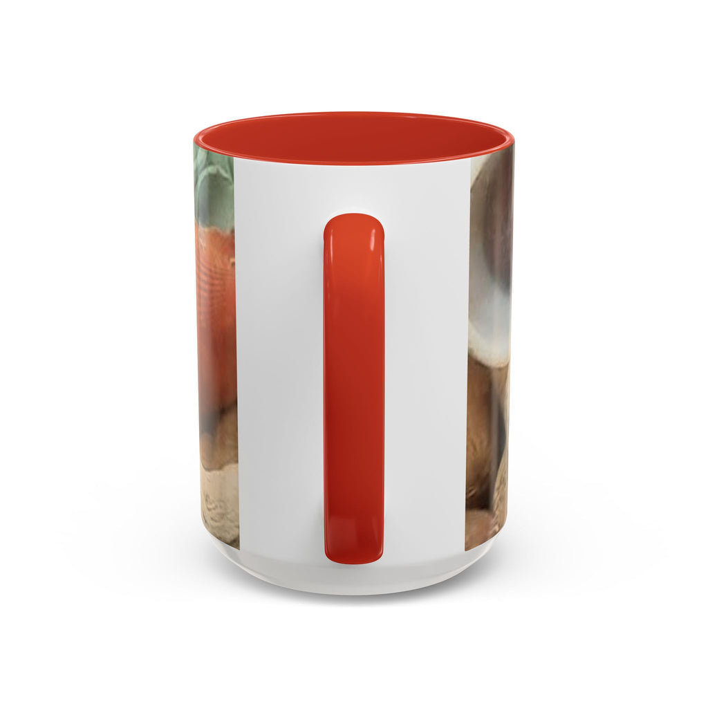 Seashell Beach Accent Coffee Mug — Coastal Shells Design (11/15 oz)