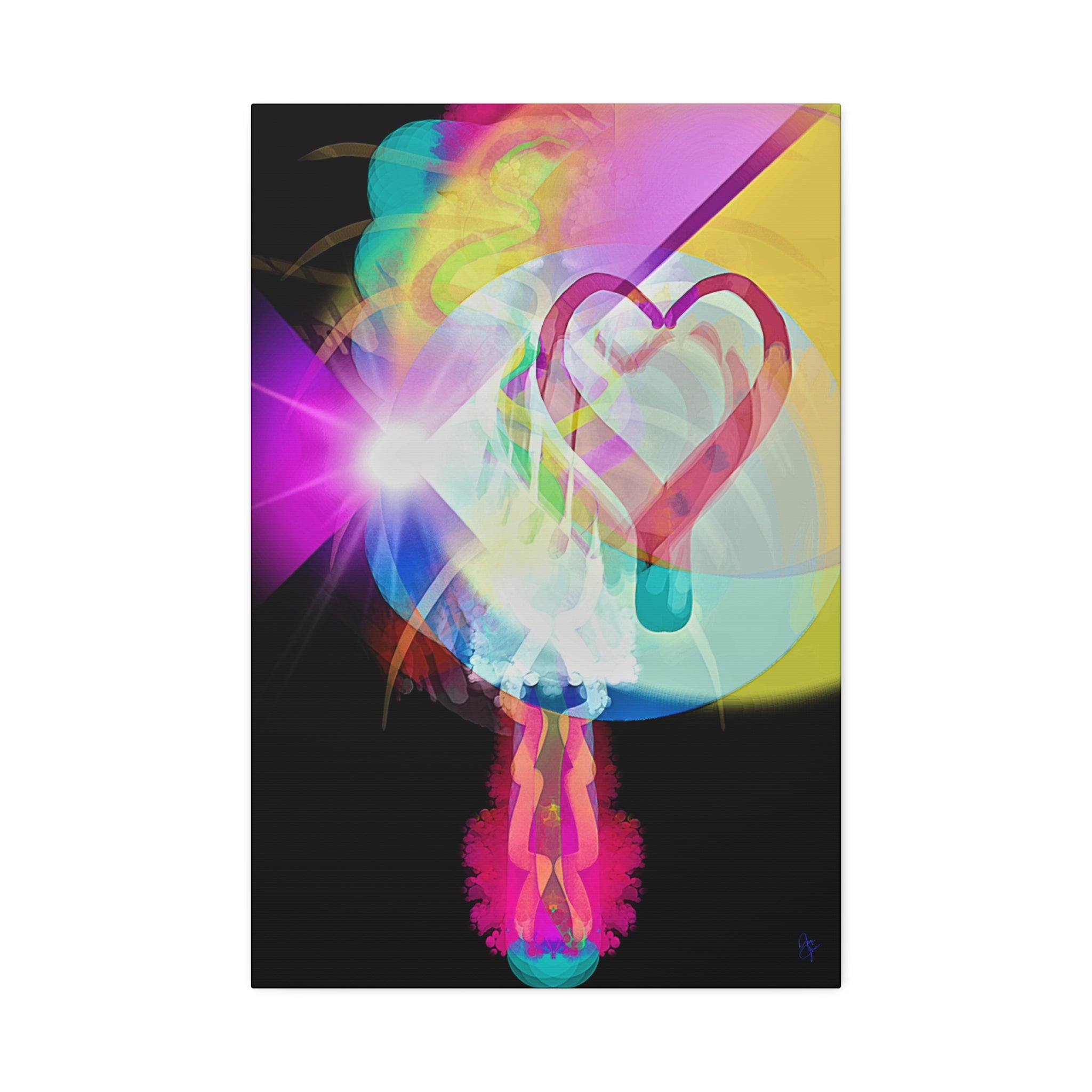 God's Love Canvas Wall Art - Stretched 1.5"