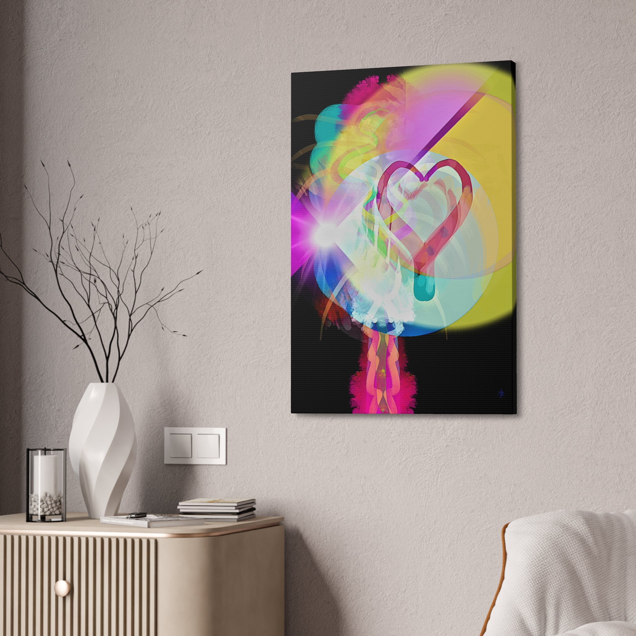 God's Love Canvas Wall Art - Stretched 1.5"