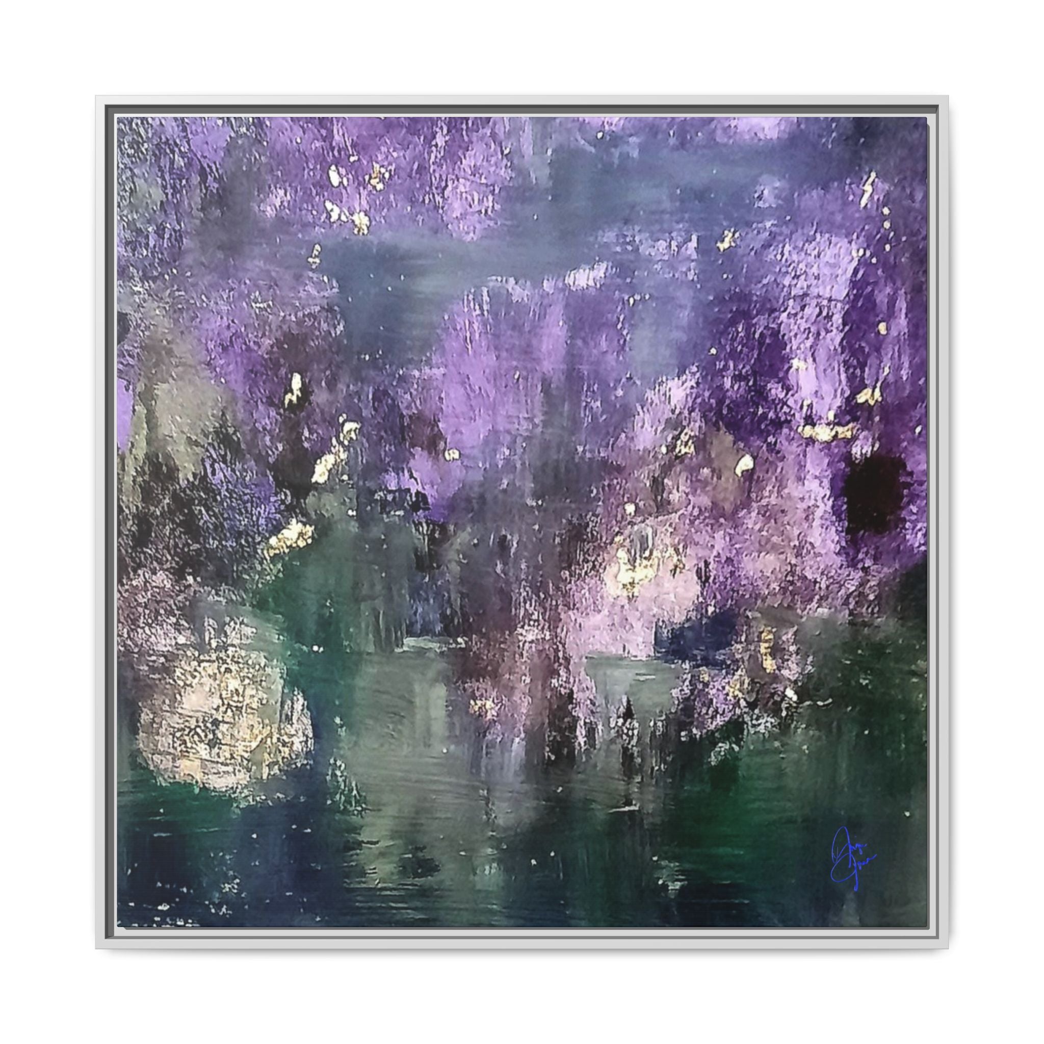 Impressionism Vibes Matte Canvas Print (Framed)