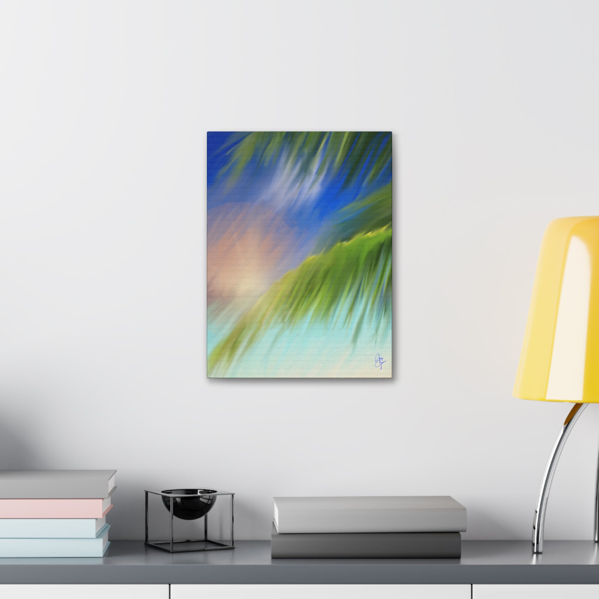 Abstract Seascape Canvas
