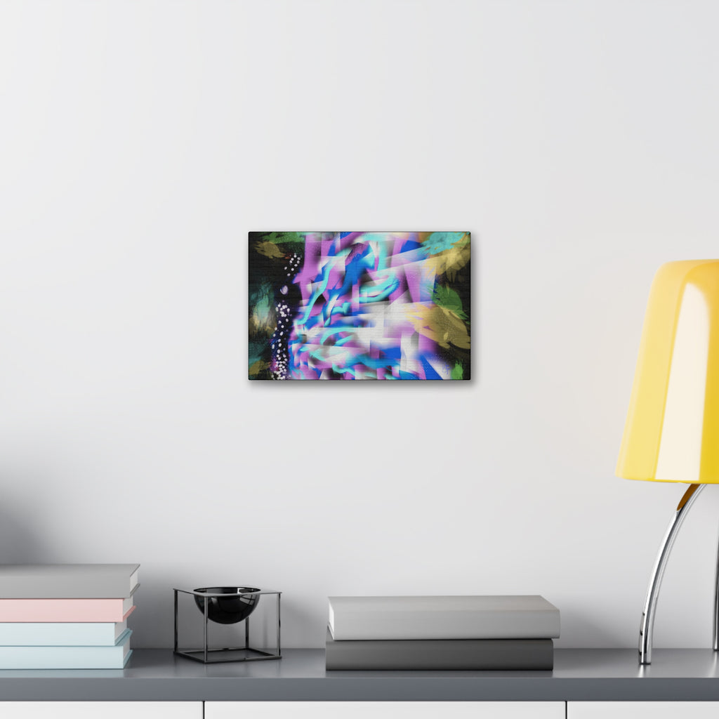 Geometric Butterfly Canvas Stretched 1.5"