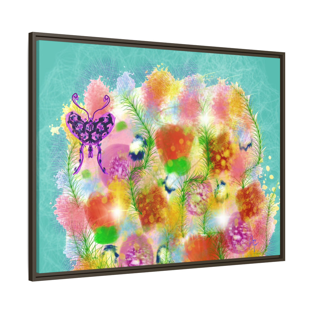 Matte Canvas, Framed (Multi-color)