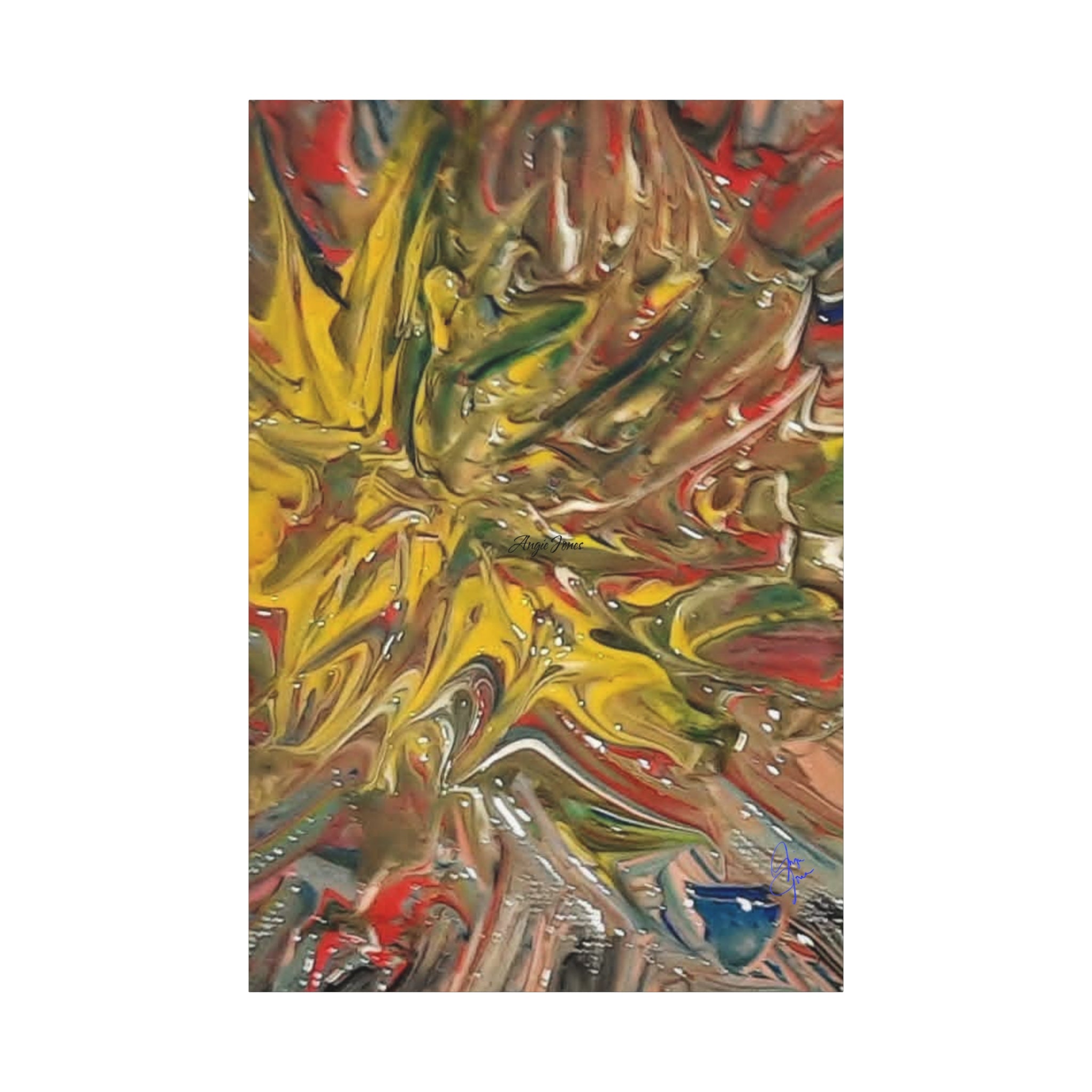 Vibrant Abstract Wall Art Canvas