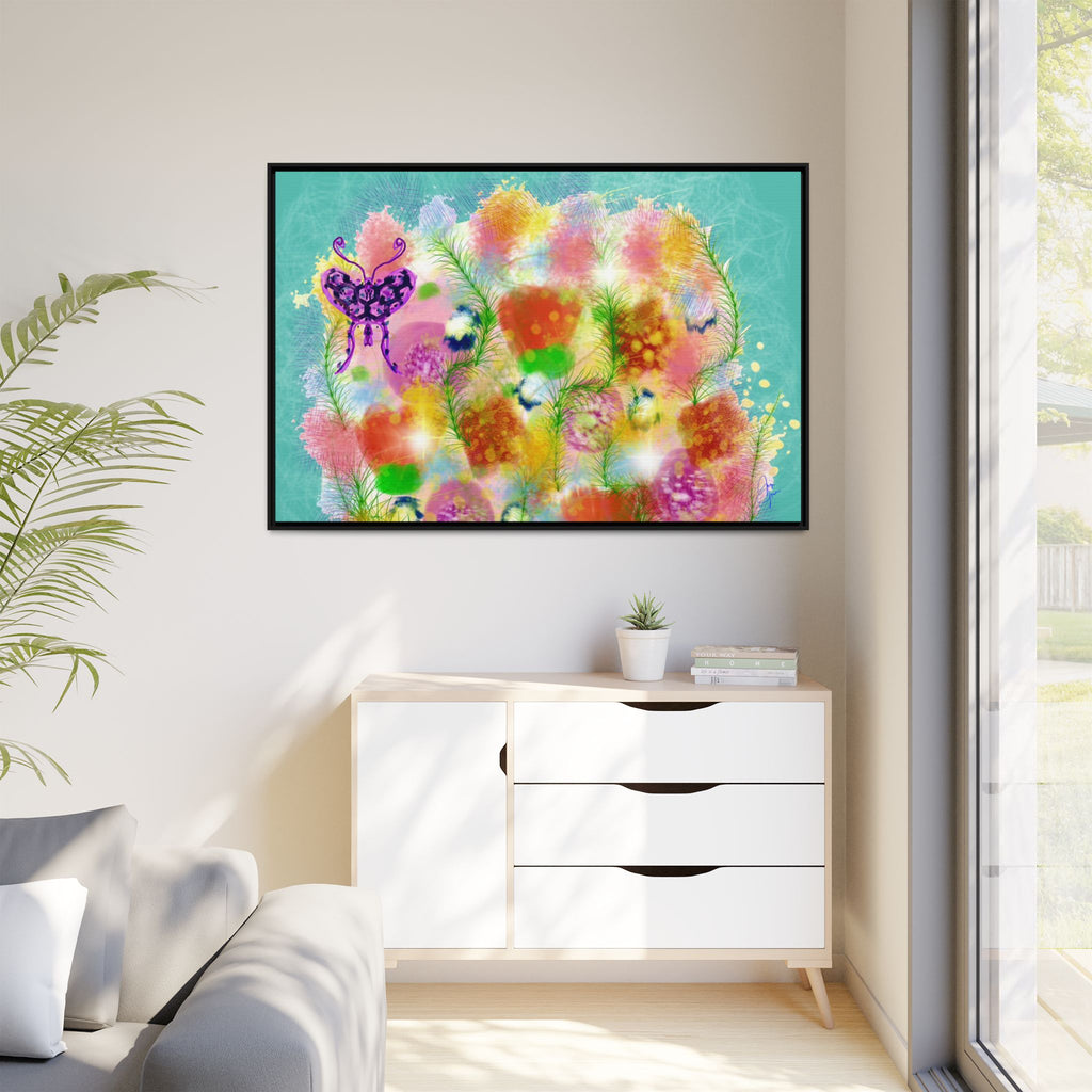 Matte Canvas, Framed (Multi-color)