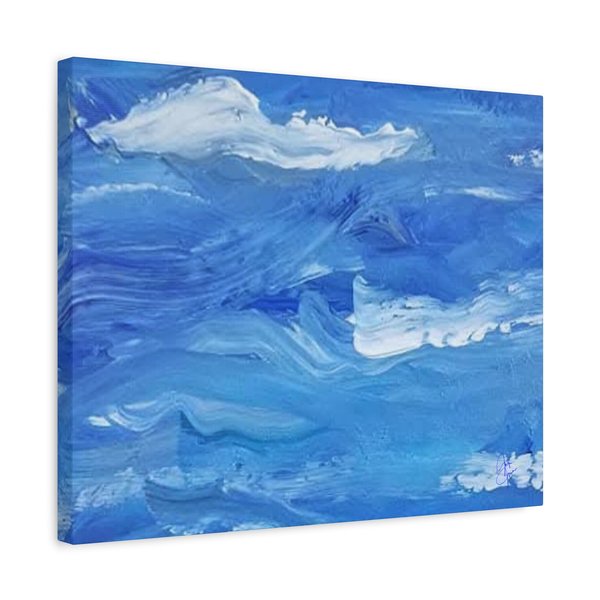 Canvas Wall Art - Blue Ocean Comfort