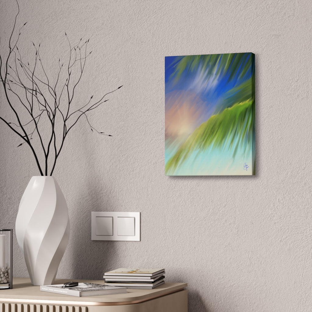 Abstract Seascape Canvas